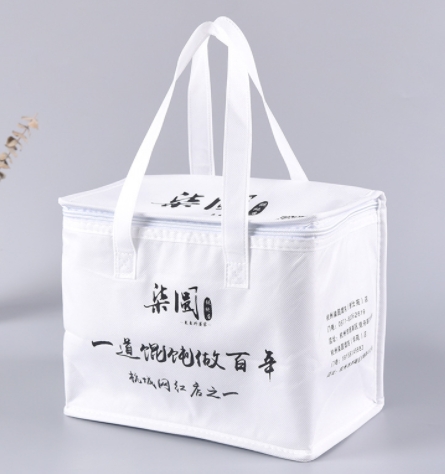 无纺布铝箔保温袋定 做手提覆膜铝膜冰包 外卖 食品冰包 户外