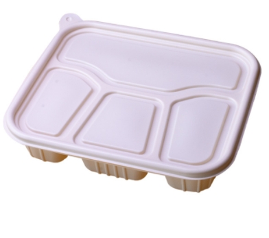 三四五格餐盒可降解外卖一次性打包快餐盒分格便当盒