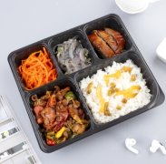 1500ml大容量五格一次性快餐盒5格六格外卖打包盒分格饭盒